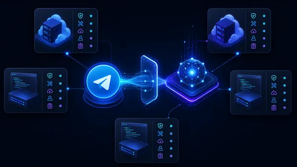 围绕 AI 连接器排列的九款托管与自托管 Telegram MCP