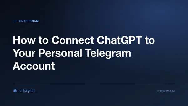 ភ្ជាប់ ChatGPT ទៅគណនី Telegram ផ្ទាល់ខ្លួនតាមរយៈ MCP
