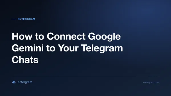 Connect Google Gemini to personal Telegram via MCP