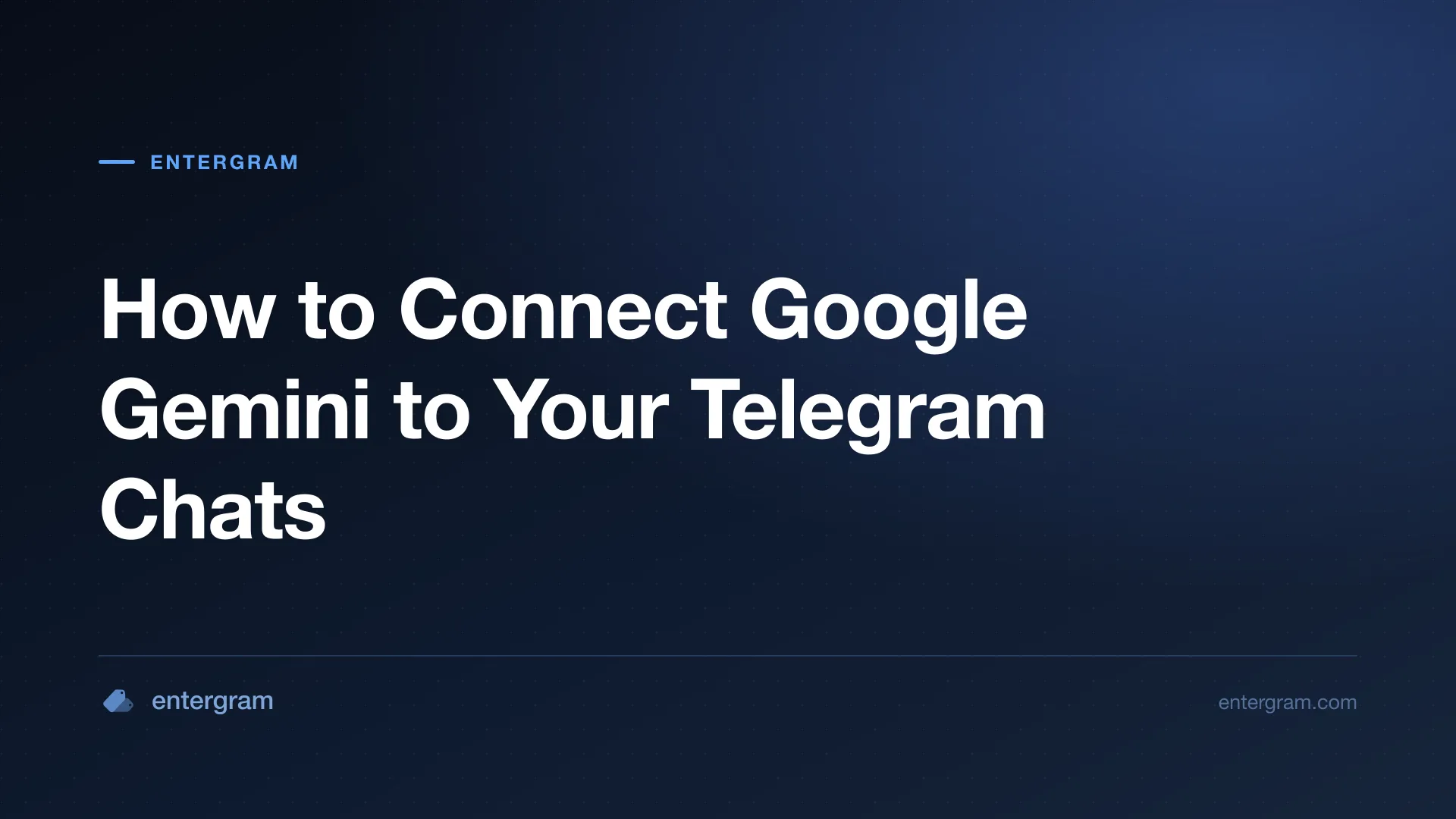 Connect Google Gemini to personal Telegram via MCP