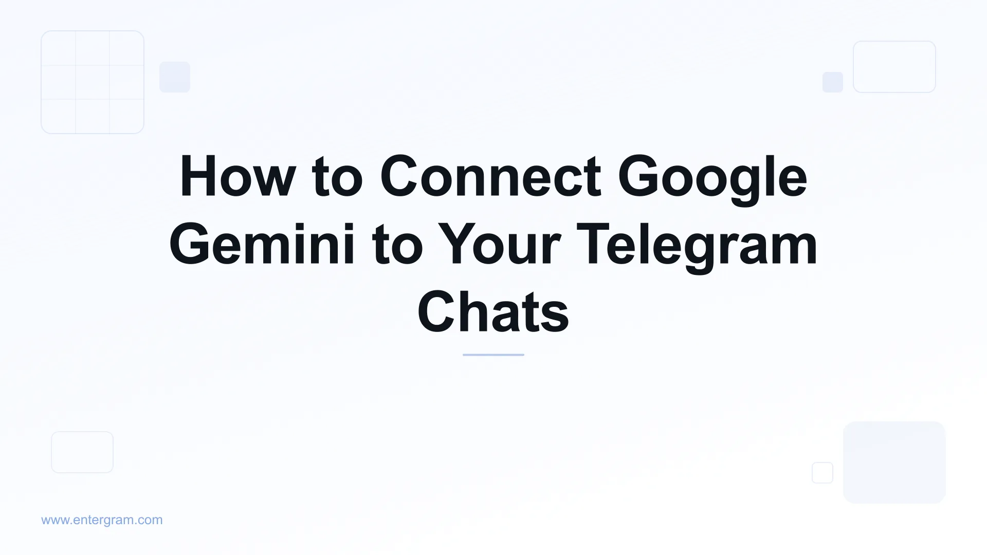 Connect Google Gemini to personal Telegram via MCP