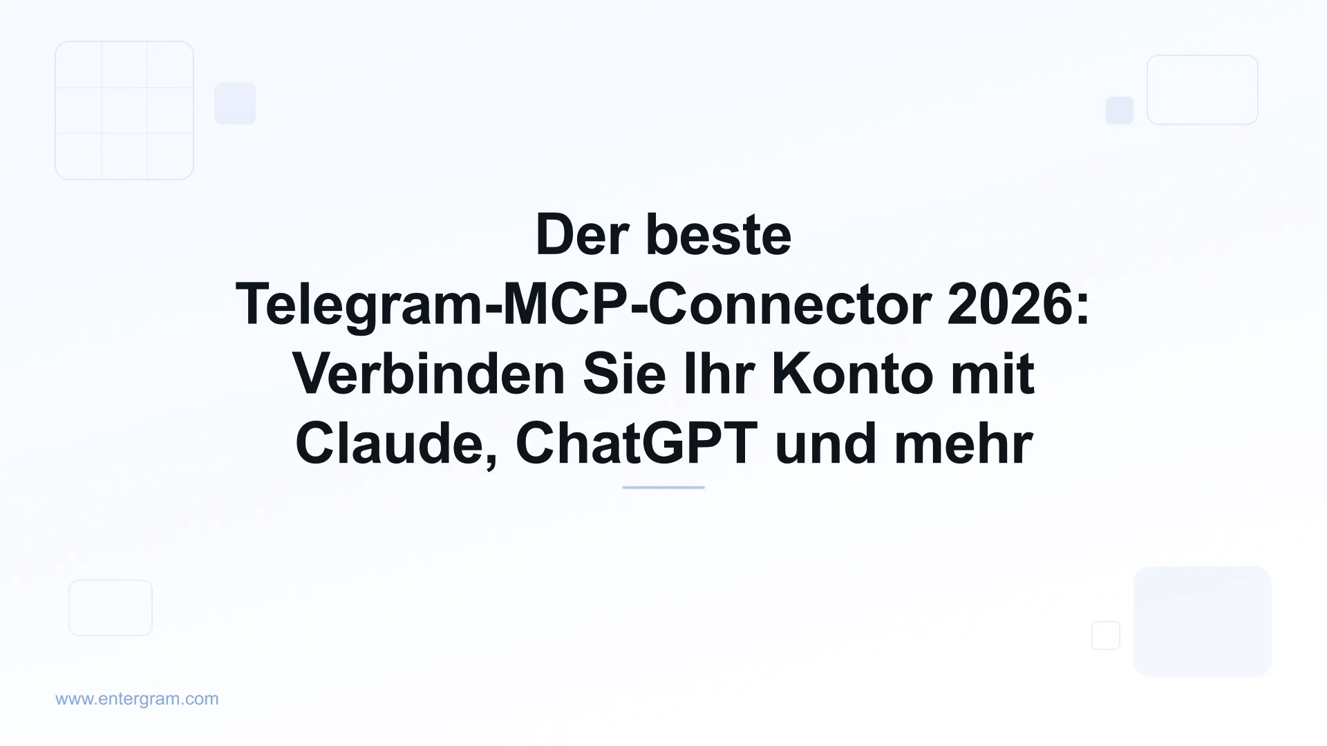 Leitfaden zum besten Telegram-MCP-Connector für 2026