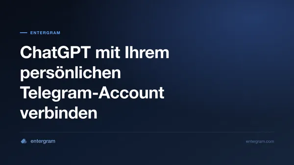 ChatGPT mit persönlichem Telegram-Account via MCP verbinden