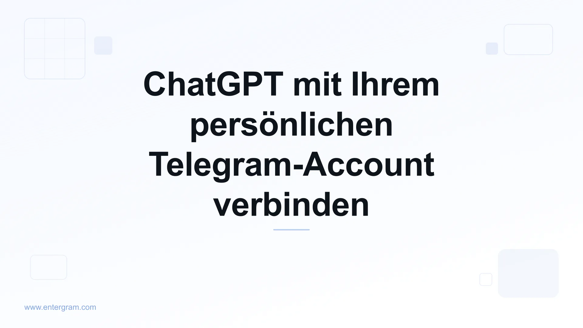 ChatGPT mit persönlichem Telegram-Account via MCP verbinden
