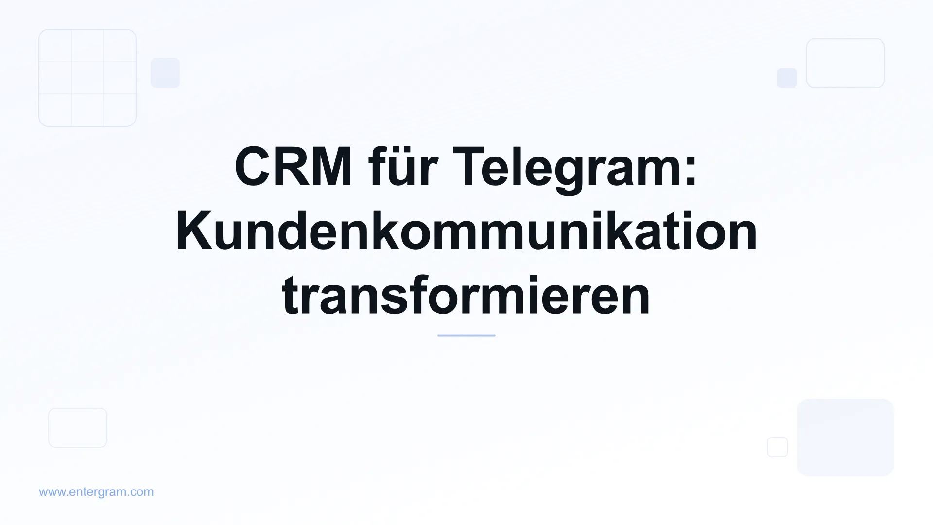 Card image for CRM für Telegram: Kundenkommunikation transformieren