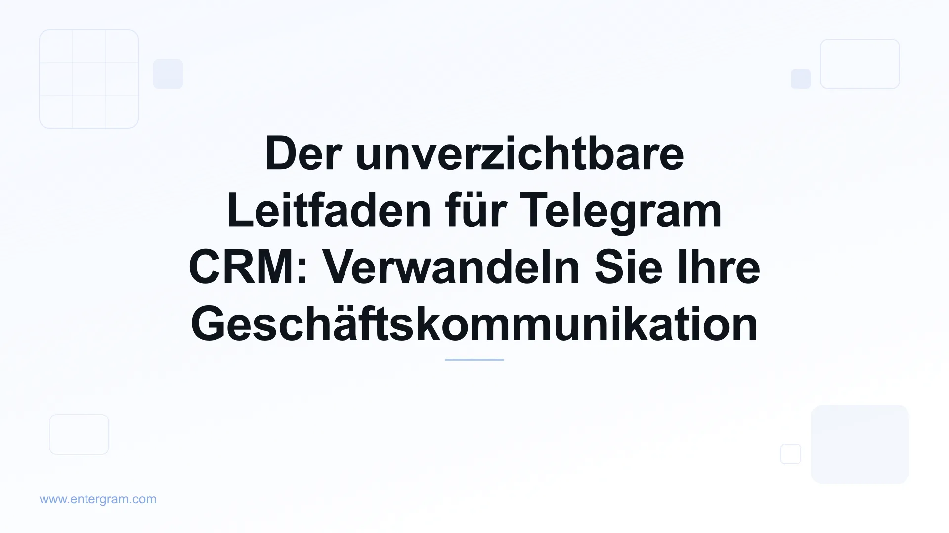Card image for Der unverzichtbare Leitfaden für Telegram CRM: Verwandeln Sie Ihre Geschäftskommunikation