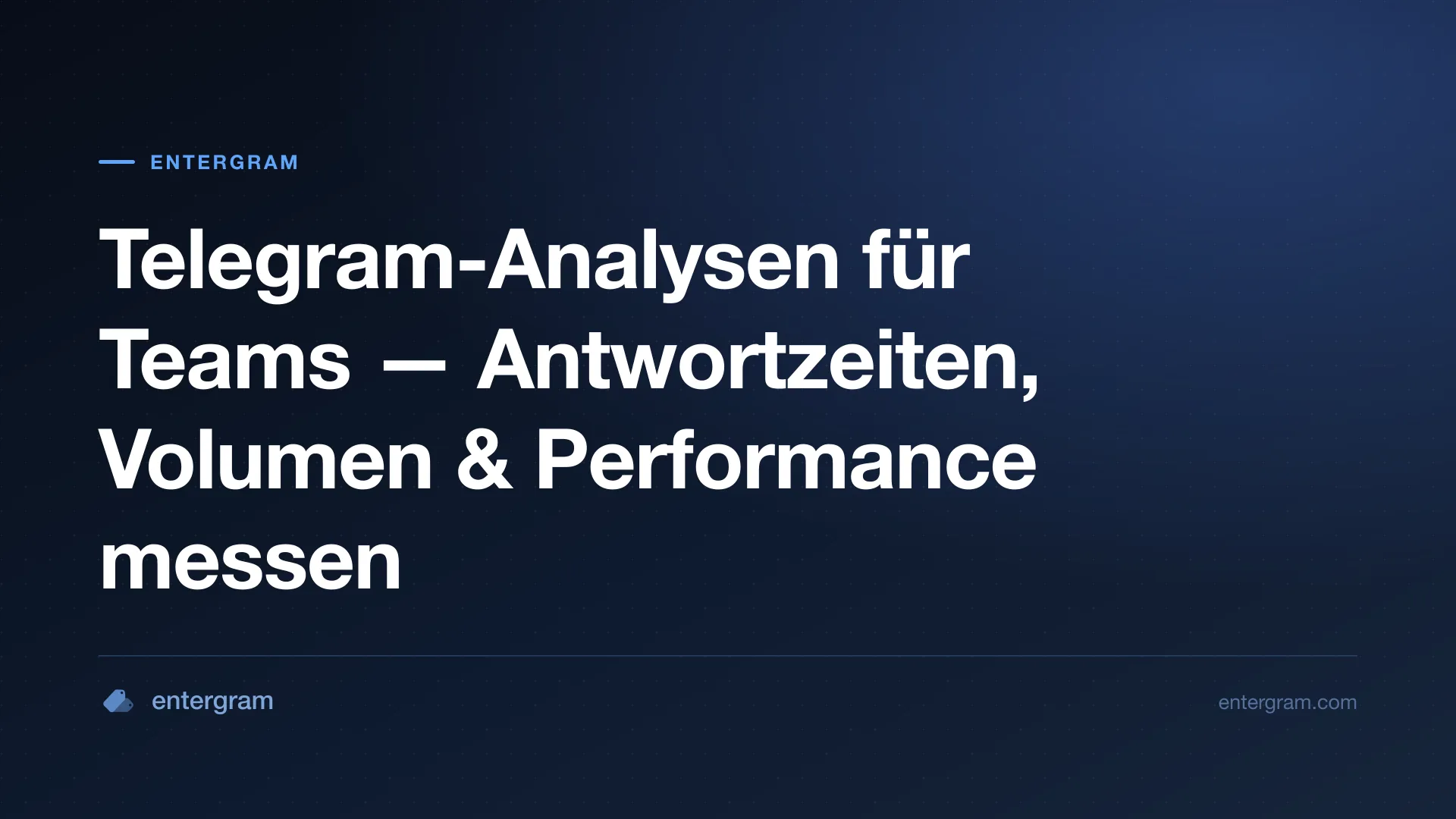 Telegram-Analyse-Dashboard für Teams