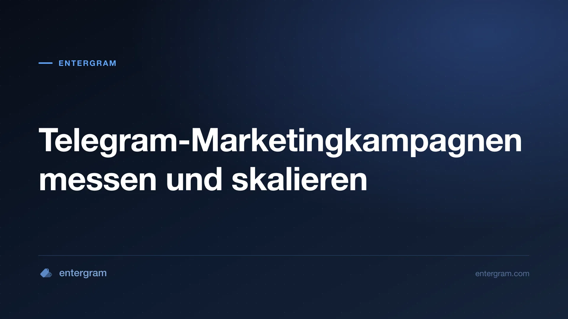 Card image for Telegram CRM für Marketing- und Growth-Teams: Messen, Optimieren und Skalieren Sie Ihre Telegram-Kampagnen