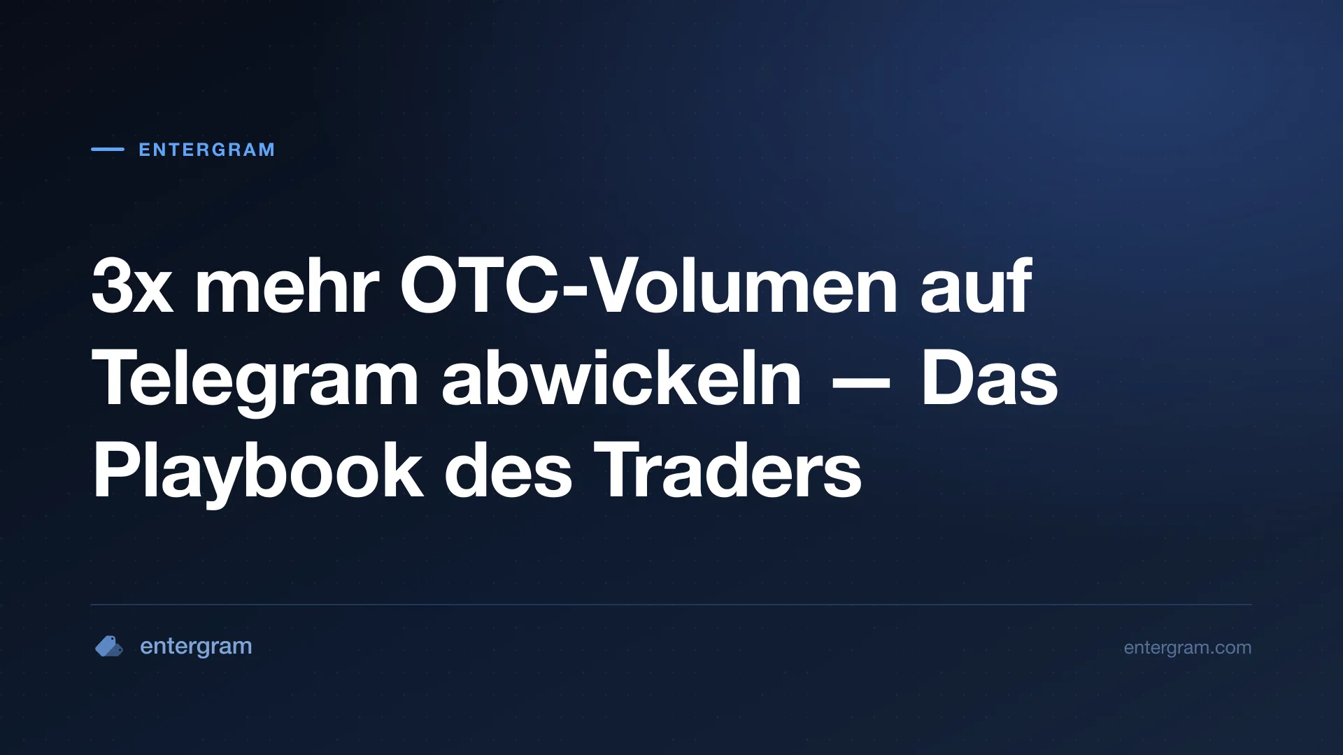 Card image for Telegram CRM für P2P- und OTC-Trader: Bewältigen Sie 3x Mehr Volumen Ohne Etwas zu Verpassen