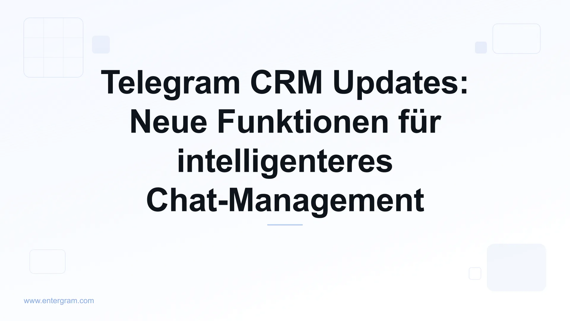 Card image for Telegram CRM Updates: Neue Funktionen für intelligenteres Chat-Management