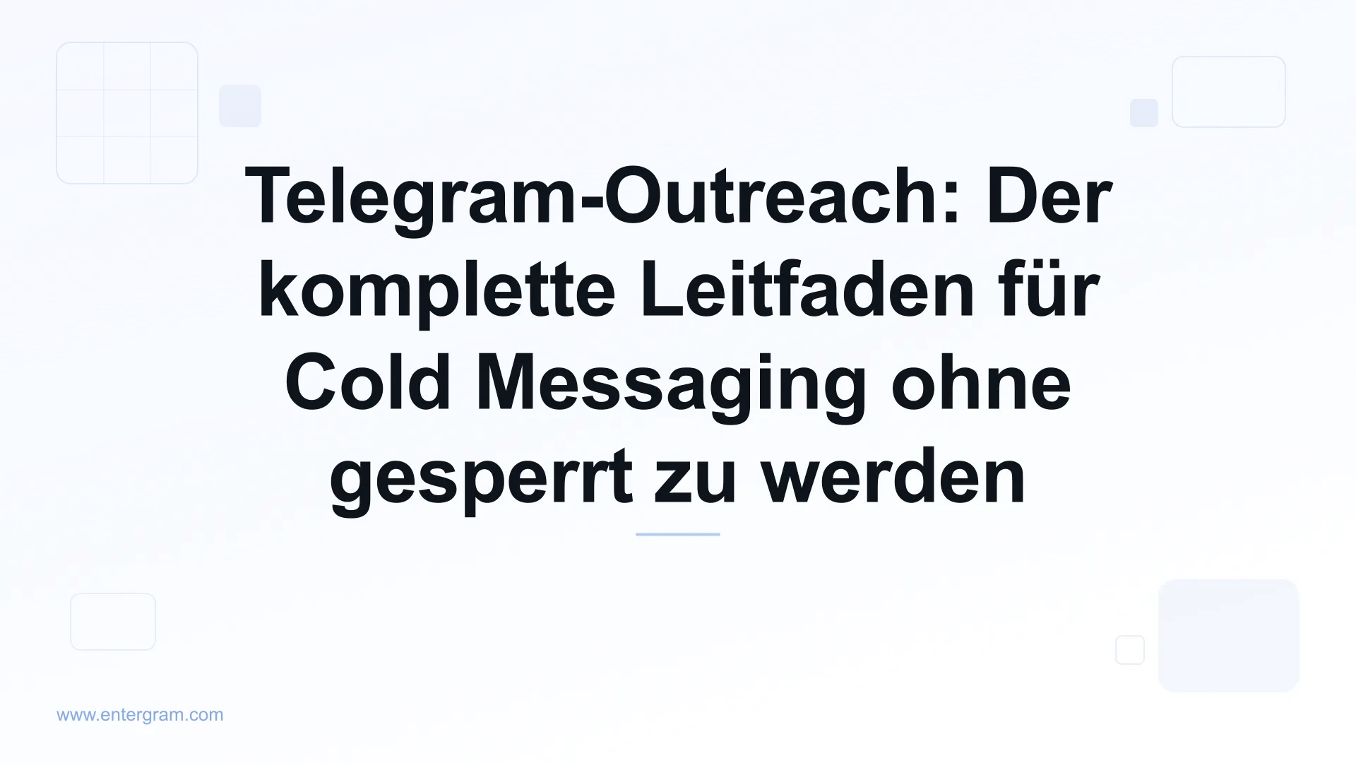 Kompletter Leitfaden für Telegram-Outreach für Geschäftsteams