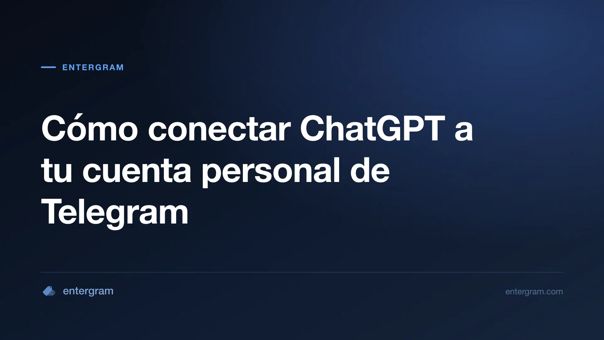 Conectar ChatGPT a cuenta personal de Telegram vía MCP