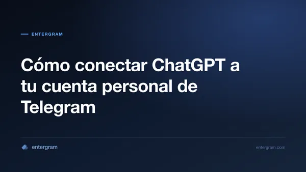 Conectar ChatGPT a cuenta personal de Telegram vía MCP