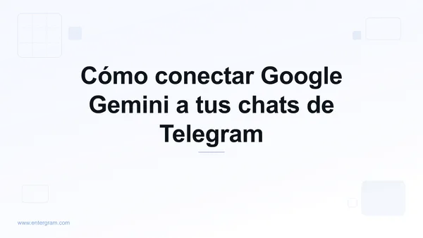 Conectar Google Gemini a Telegram personal vía MCP