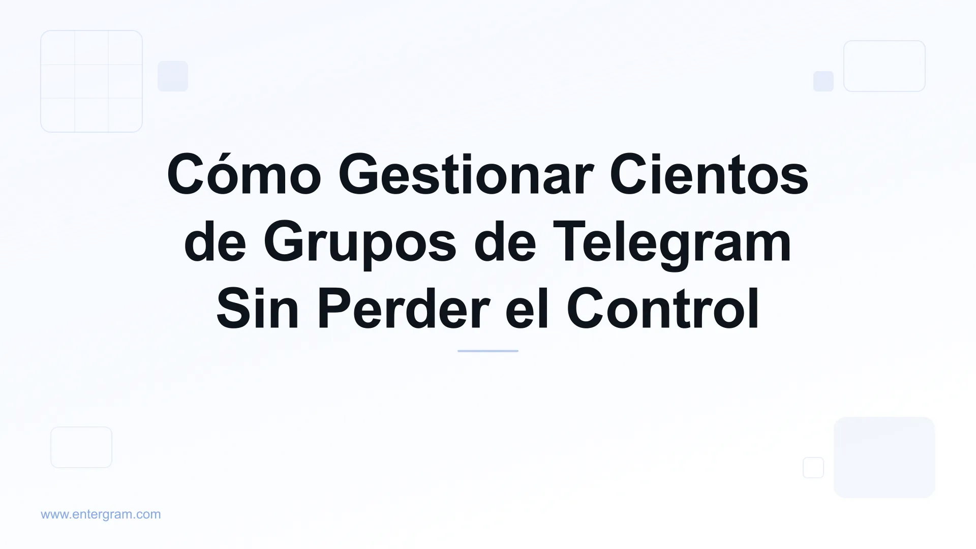Card image for CRM de Telegram para Gestores de Comunidad: Gestiona Cientos de Grupos Sin Perder el Control