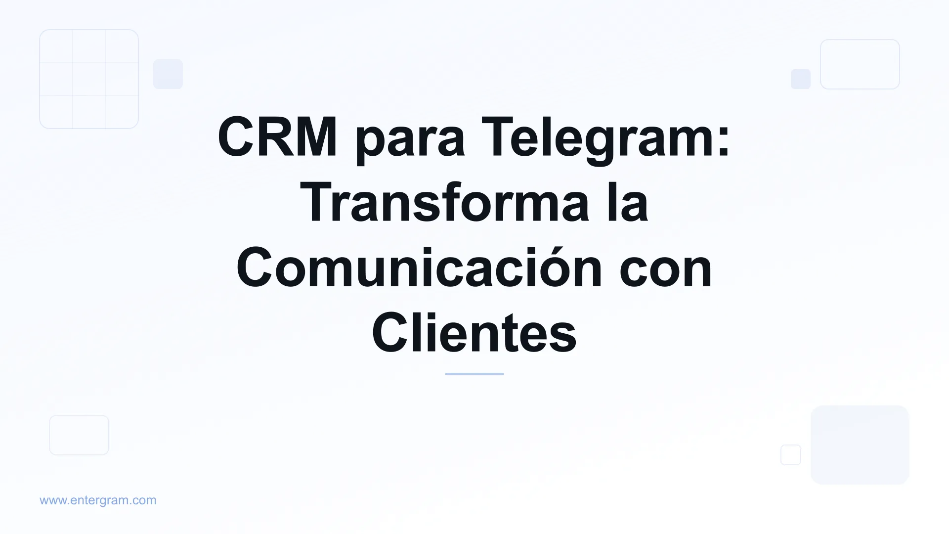Card image for CRM para Telegram: Transforma la Comunicación con Clientes
