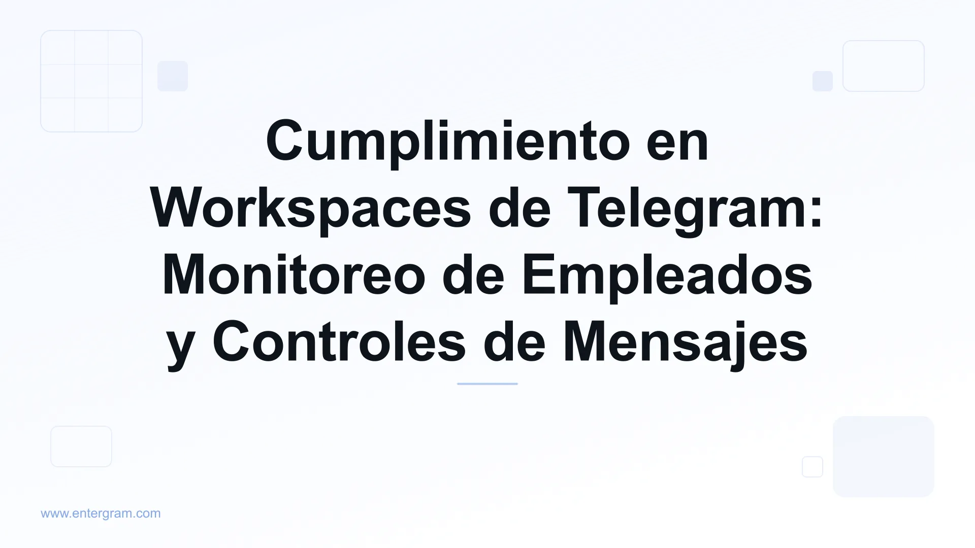Panel de cumplimiento de workspace en Telegram con controles de monitoreo de empleados