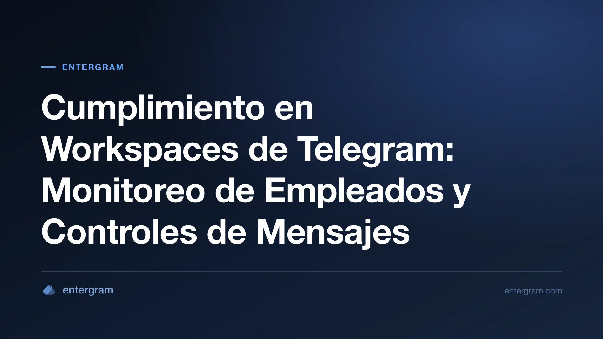 Panel de cumplimiento de workspace en Telegram con controles de monitoreo de empleados