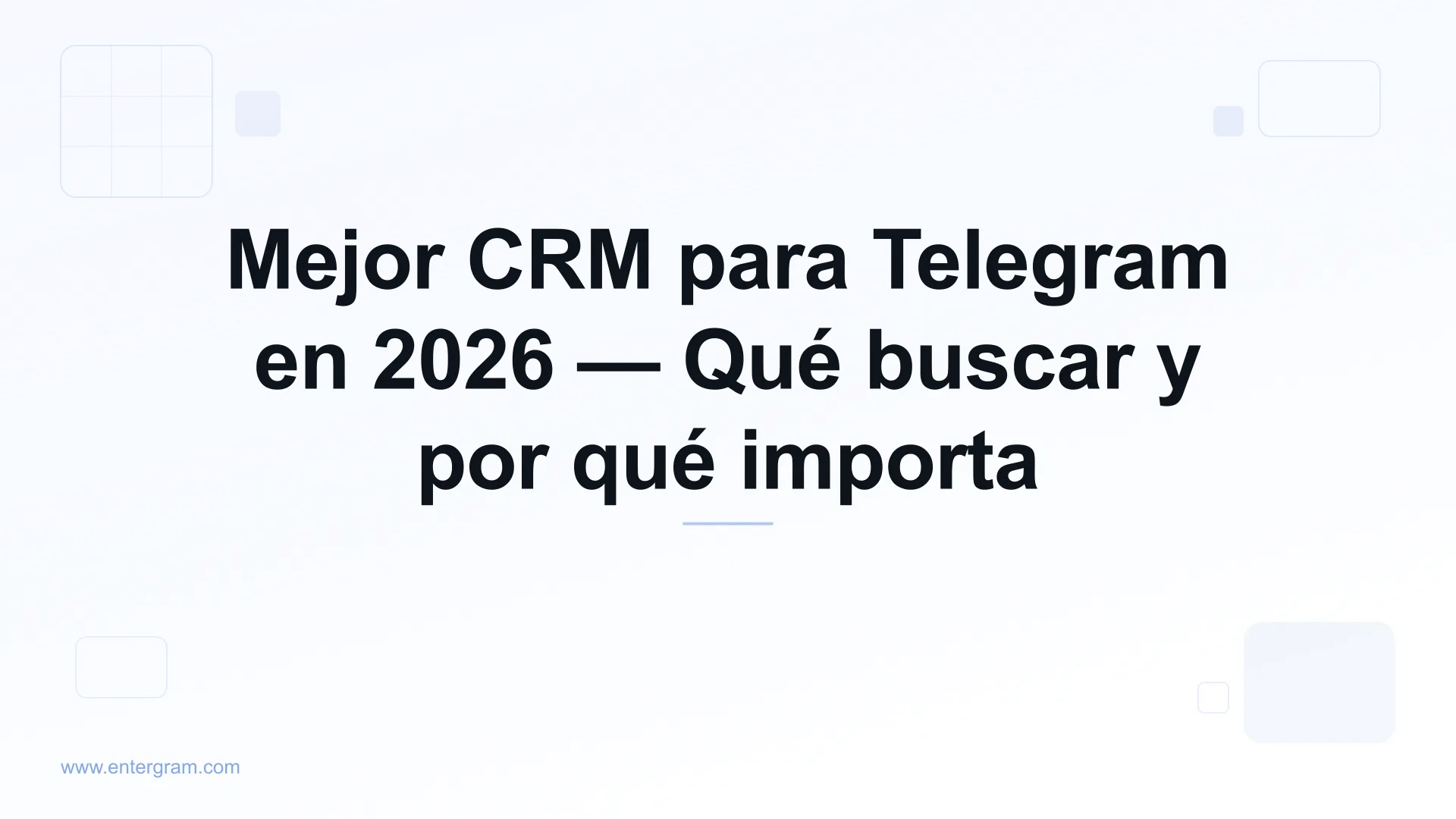 Guía de comparación del mejor CRM para Telegram