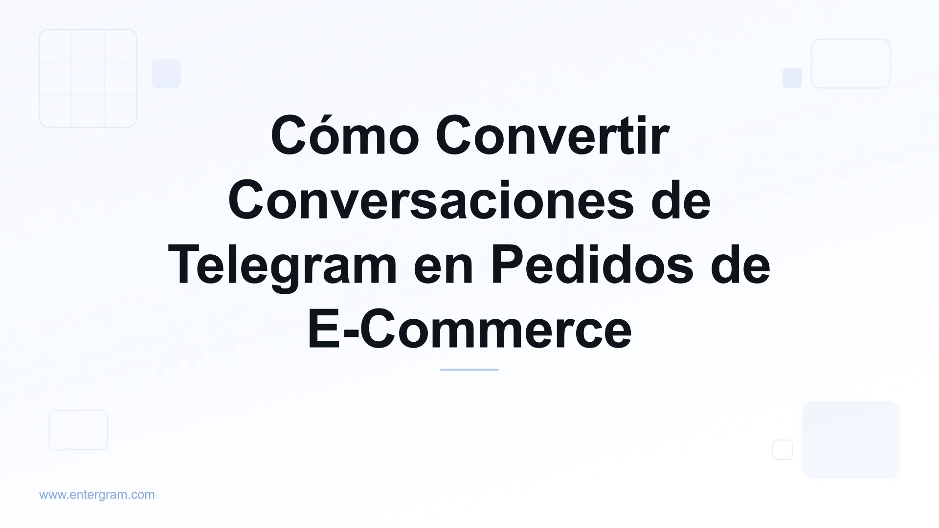 Card image for Telegram CRM para E-Commerce y Social Commerce: Convierte Conversaciones en Pedidos