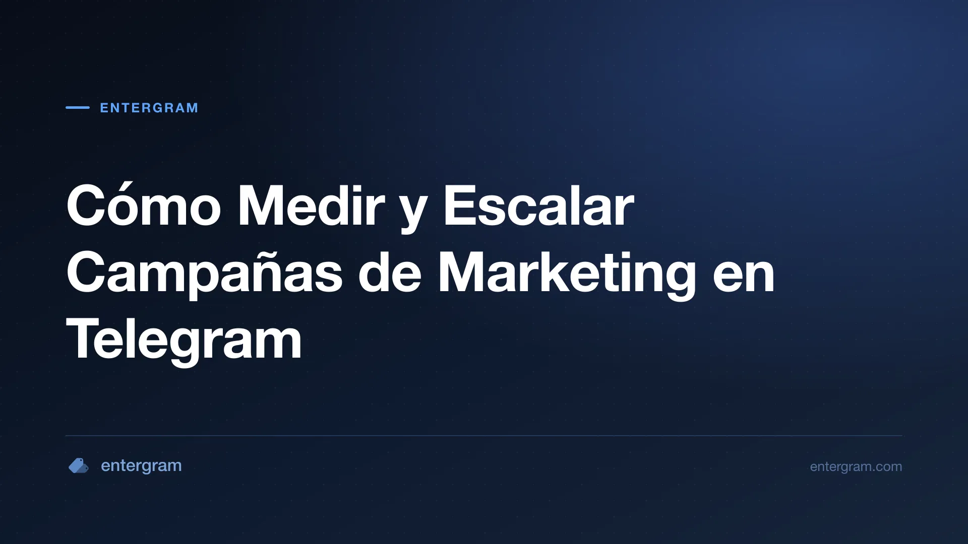 Card image for Telegram CRM para Equipos de Marketing y Growth: Mide, Optimiza y Escala Campañas en Telegram