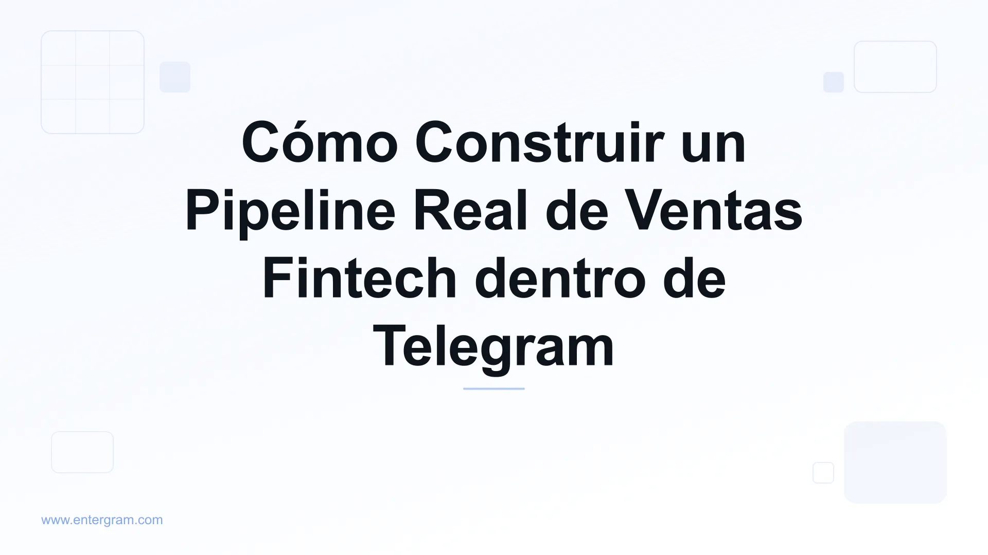 Card image for Telegram CRM para Equipos de Ventas en Fintech: Construye un Pipeline Real sin Salir de Telegram