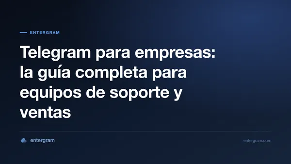 Imagen de tarjeta para Telegram para empresas: la guía completa para equipos