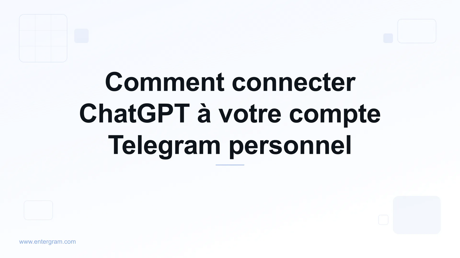 Connecter ChatGPT à un compte Telegram personnel via MCP