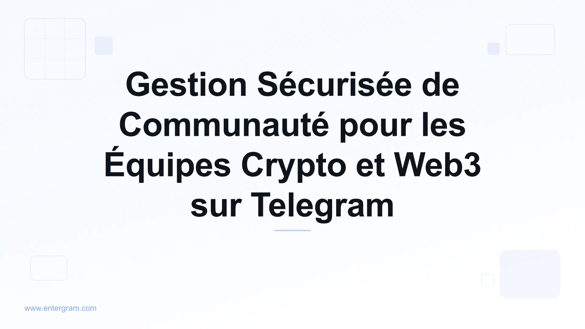 Card image for CRM Telegram pour les Communautés Crypto et Web3 : Gestion Sécurisée à Grande Échelle