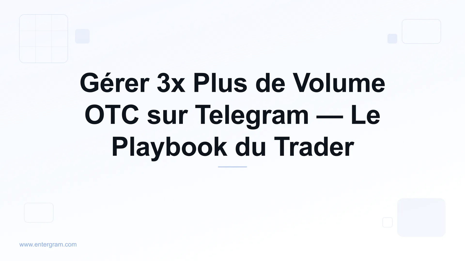 Card image for CRM Telegram pour Traders P2P et OTC : Gérez 3x Plus de Volume Sans Rien Manquer