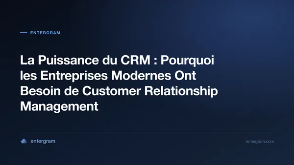 Card image for La Puissance du CRM : Pourquoi les Entreprises Modernes Ont Besoin de Customer Relationship Management