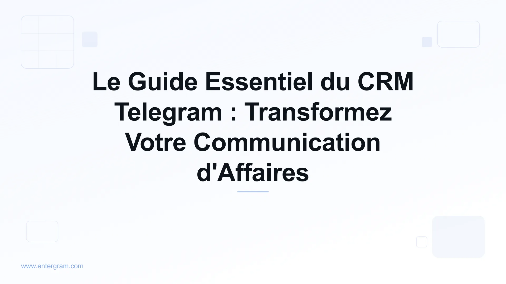 Card image for Le Guide Essentiel du CRM Telegram : Transformez Votre Communication d'Affaires