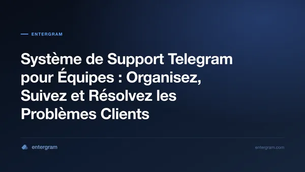 Card image for Système de Support Telegram pour Équipes