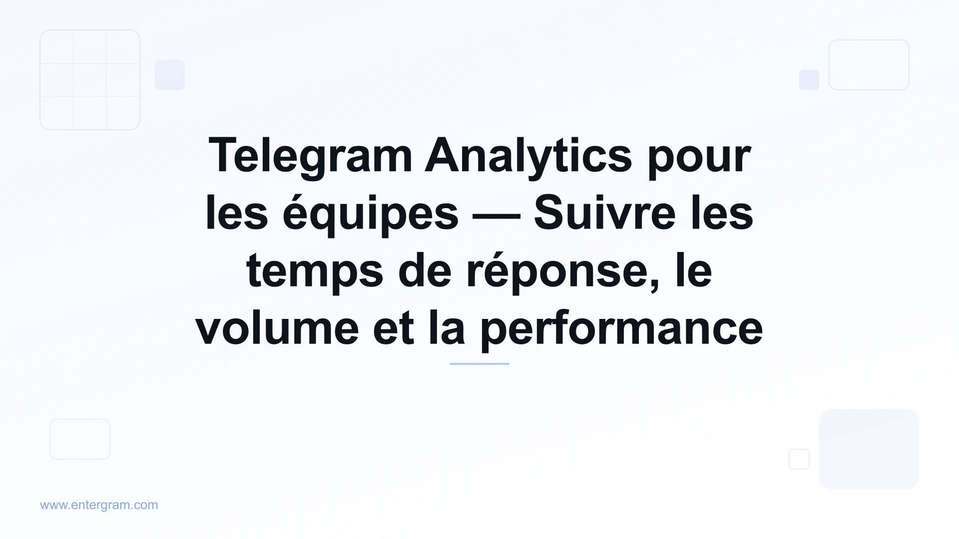 Tableau de bord Telegram analytics pour les équipes