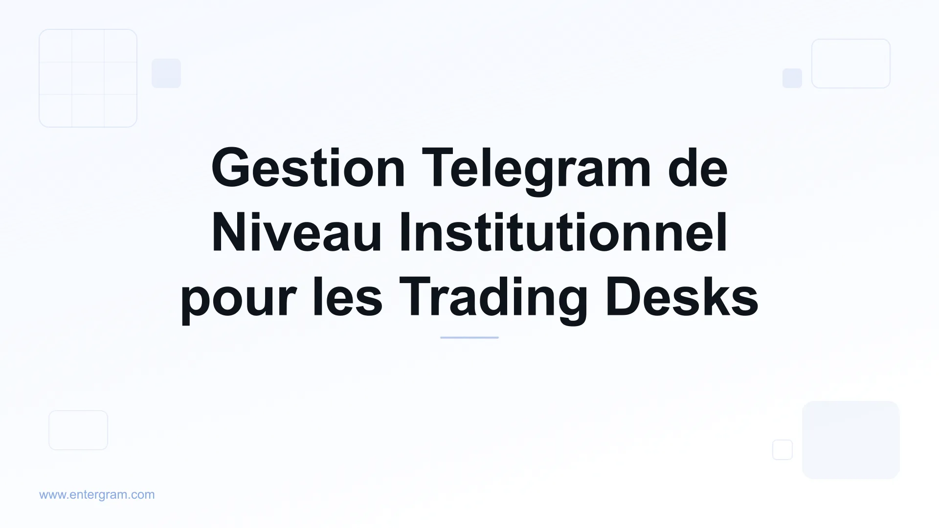 Card image for Telegram CRM pour Market Makers et Trading Desks : Gestion des Communications de Niveau Institutionnel
