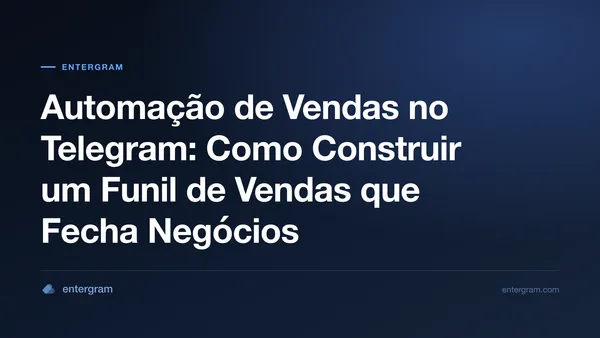 Imagem de card para o Guia de Funil de Automação de Vendas no Telegram