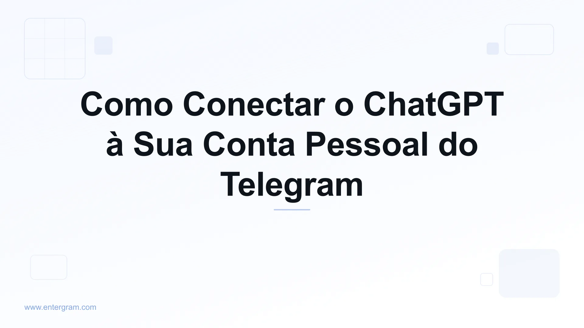 Conecte o ChatGPT à conta pessoal do Telegram via MCP