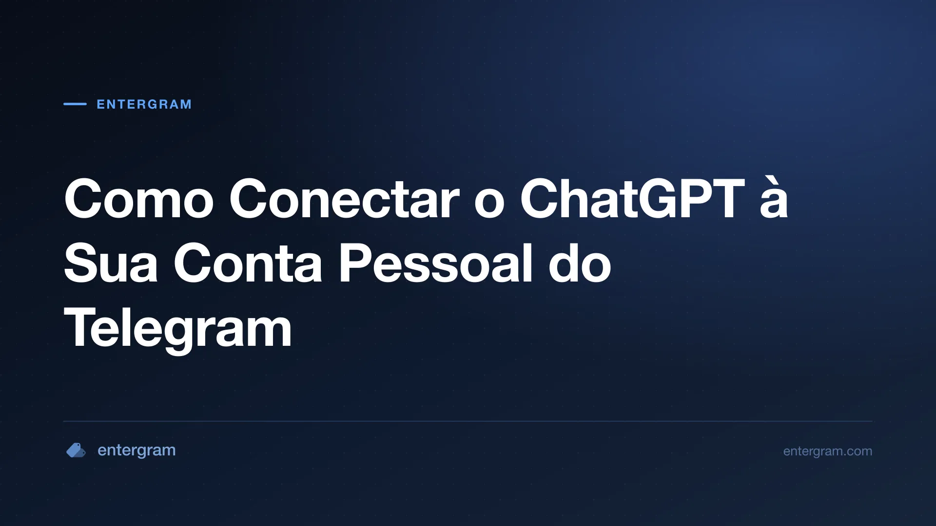 Conecte o ChatGPT à conta pessoal do Telegram via MCP