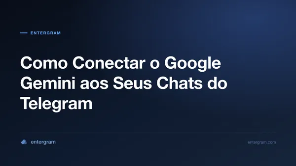 Conecte o Google Gemini ao Telegram pessoal via MCP