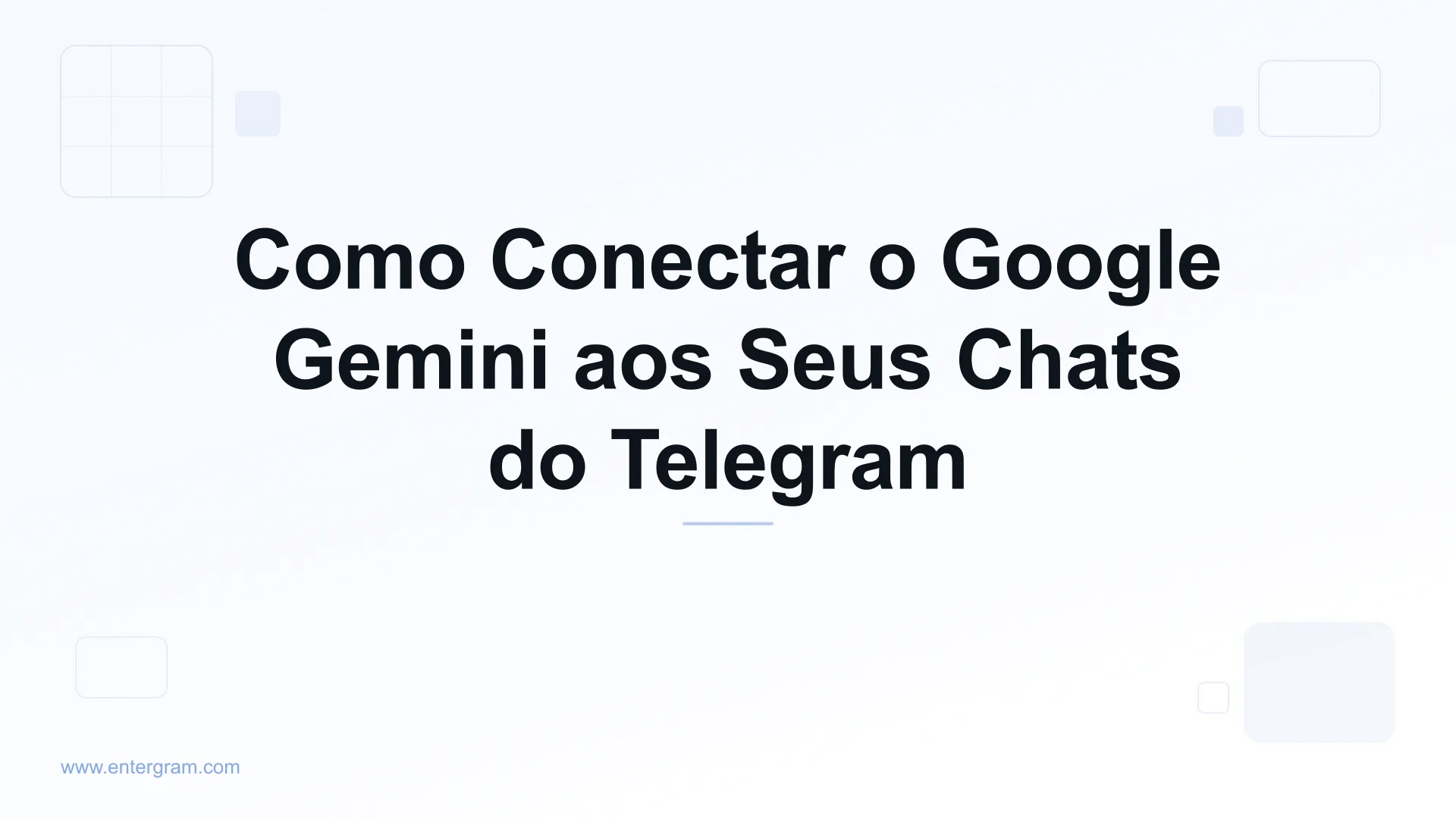 Conecte o Google Gemini ao Telegram pessoal via MCP