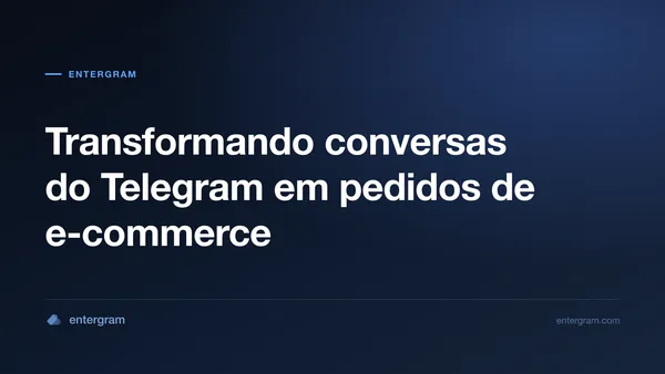 Imagem de card para CRM Telegram para E-Commerce e Social Commerce: transforme conversas em pedidos