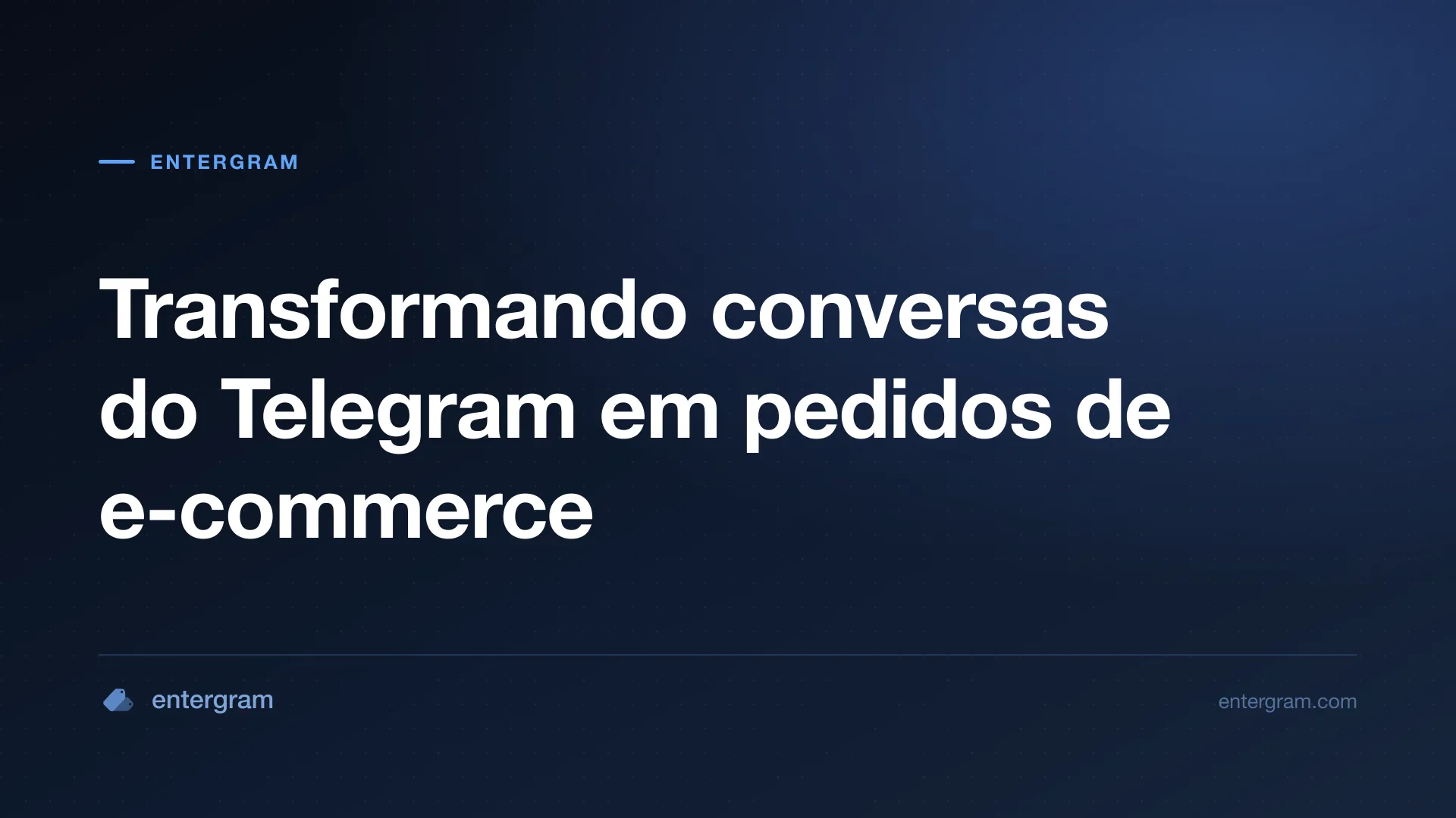 Imagem de card para CRM Telegram para E-Commerce e Social Commerce: transforme conversas em pedidos