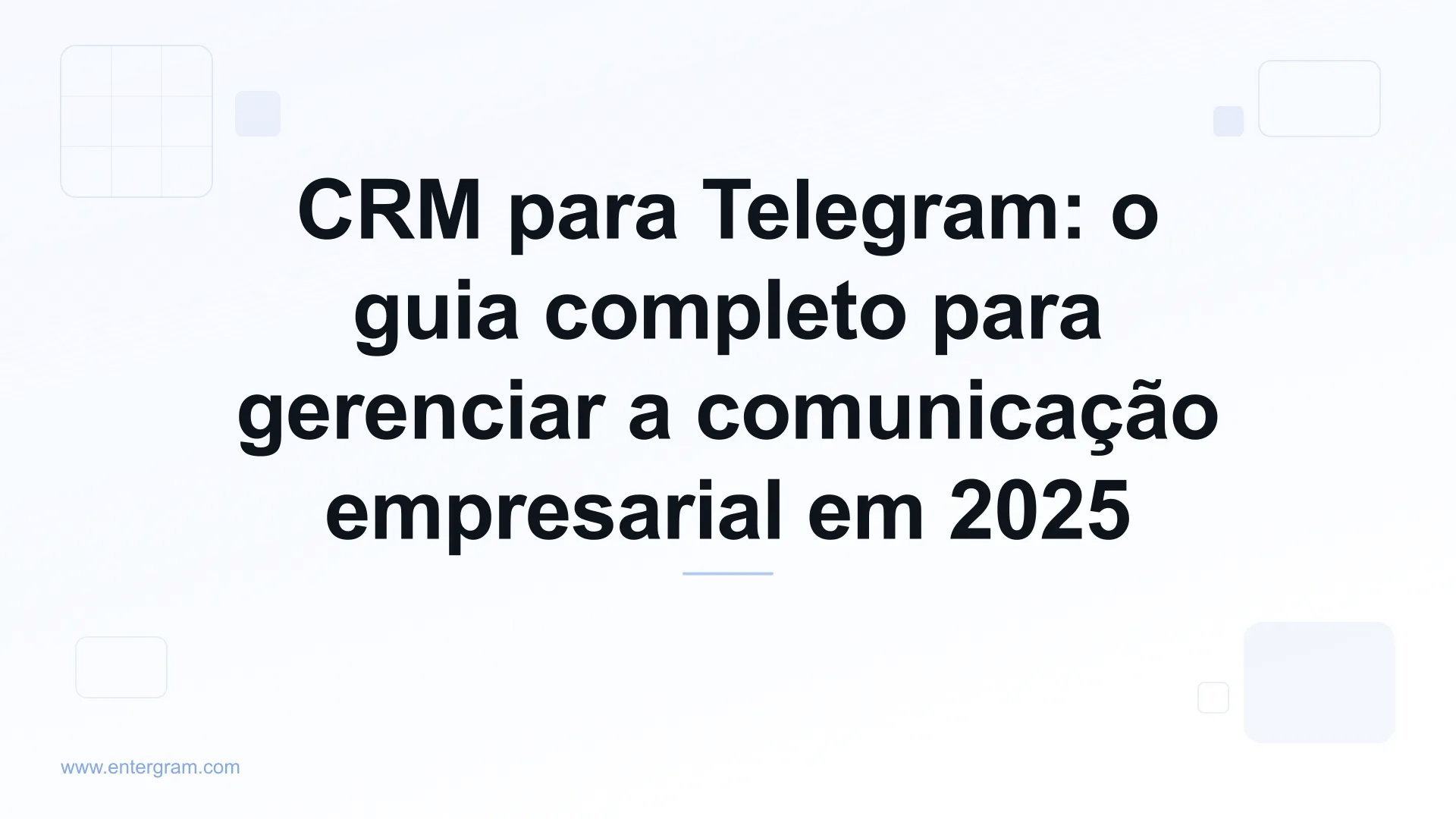 Imagem do card para CRM para Telegram: o guia completo para gerenciar a comunicação empresarial em 2025