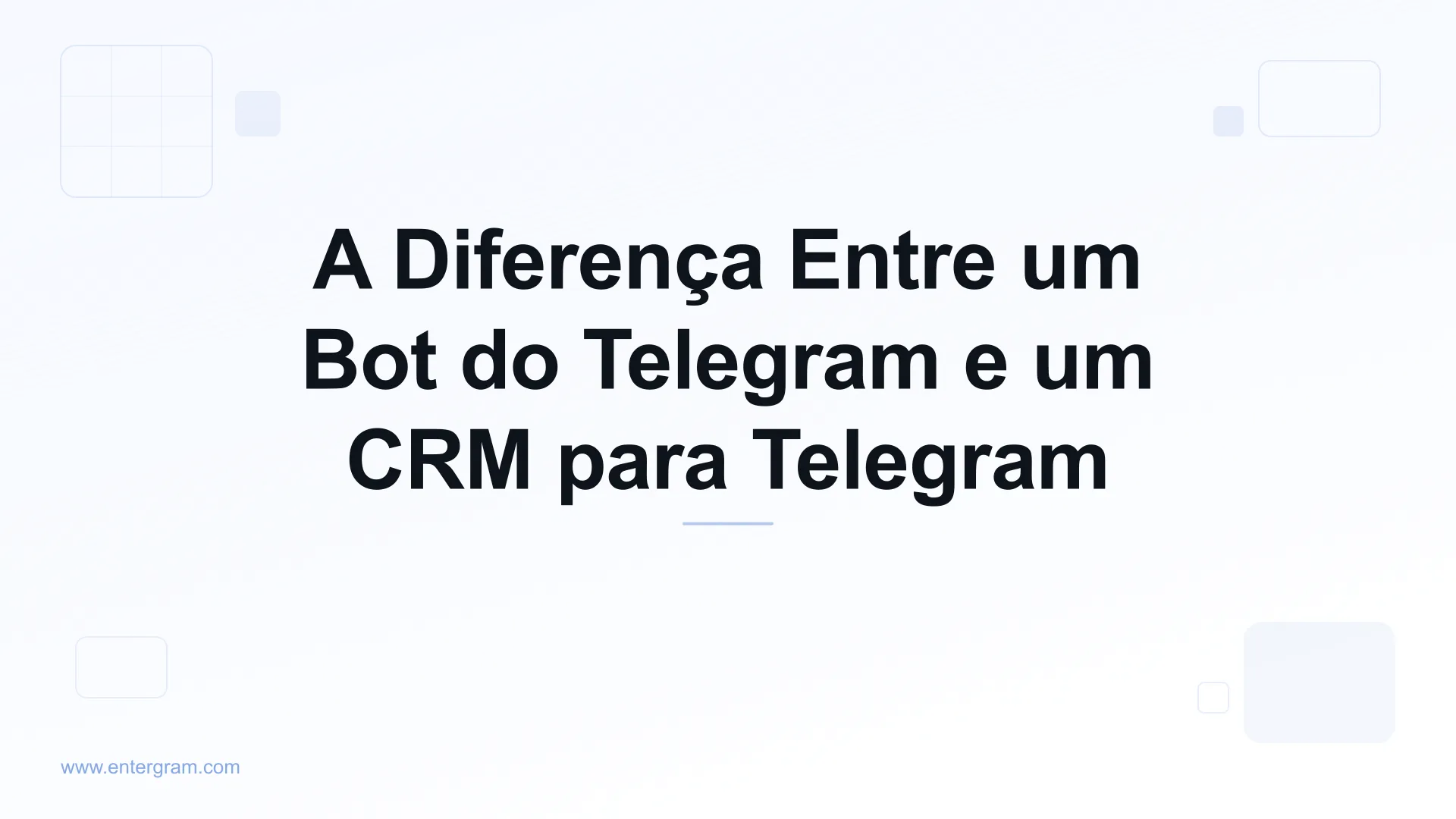 Imagem de capa para A Diferença Entre um Bot do Telegram e um CRM para Telegram