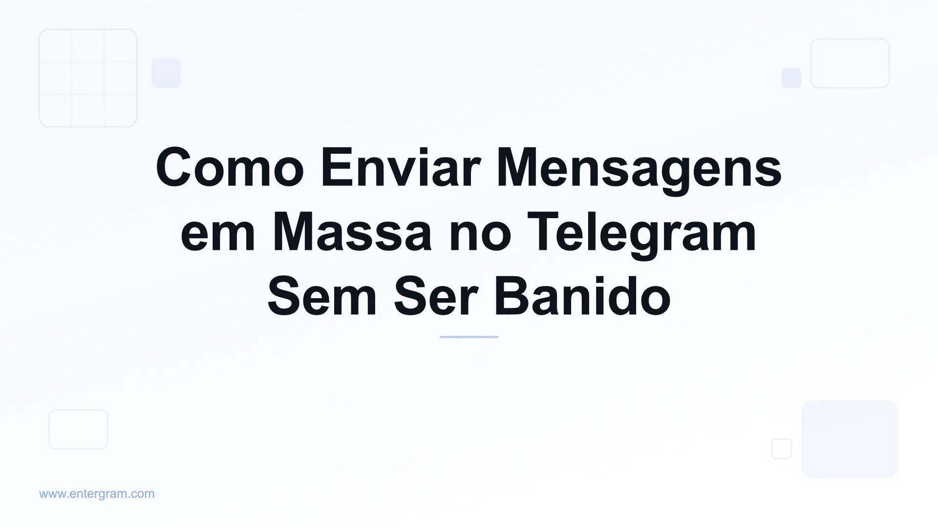 Envie mensagens em massa no Telegram com segurança