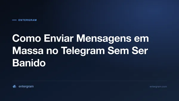 Envie mensagens em massa no Telegram com segurança