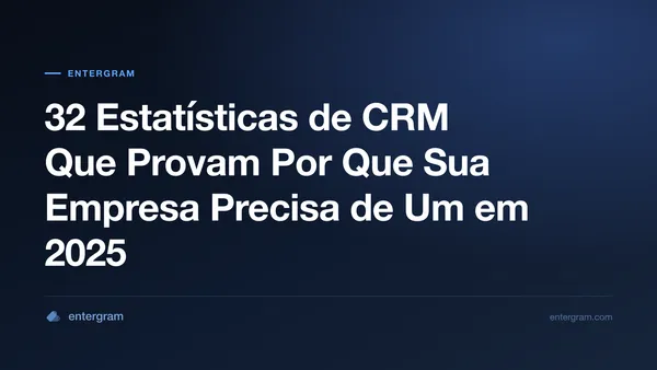 Imagem de capa para 32 Estatísticas de CRM Que Provam Por Que Sua Empresa Precisa de Um em 2025