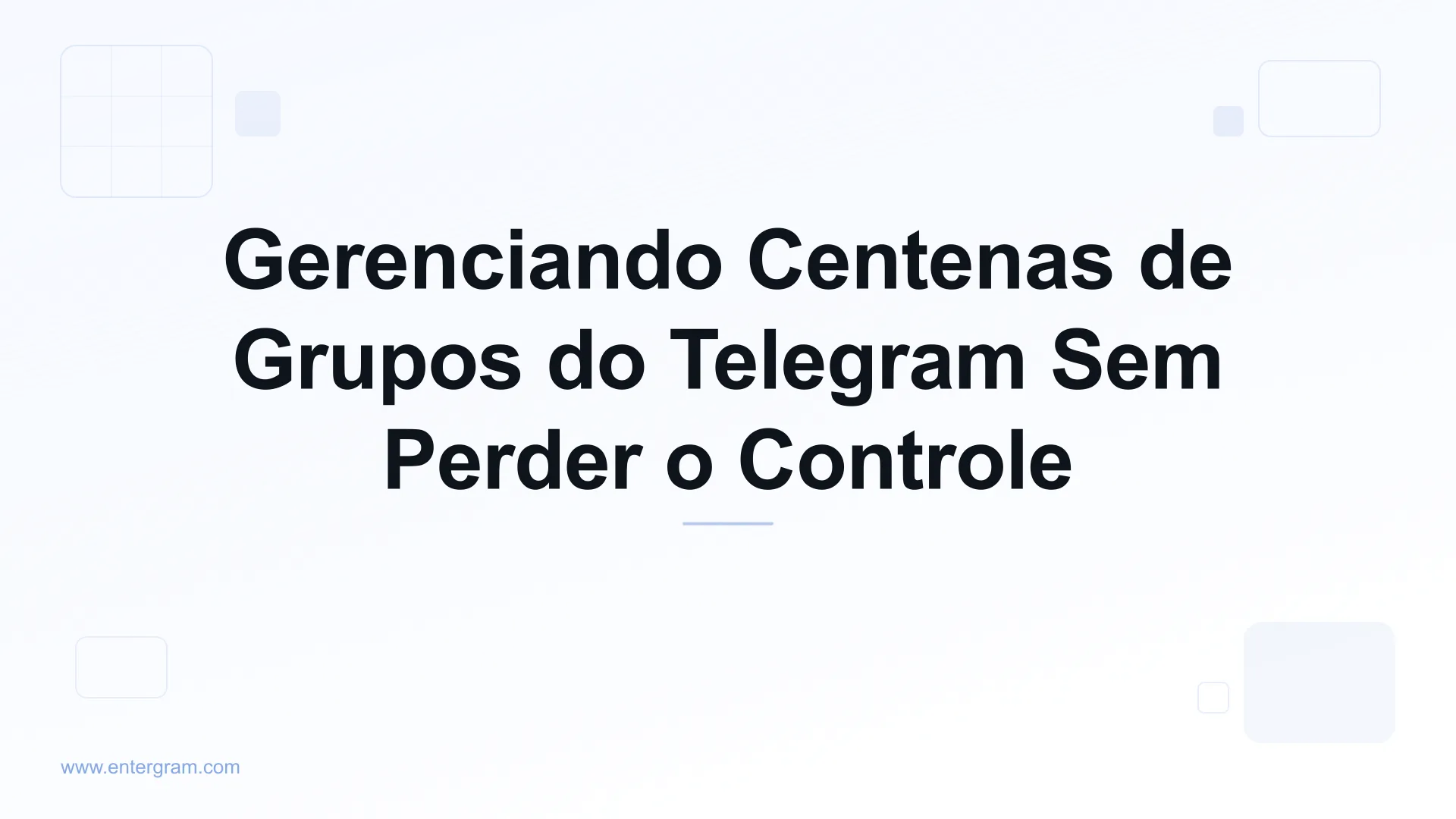 Imagem do card para CRM do Telegram para Gestores de Comunidades: Gerencie Centenas de Grupos Sem Perder o Controle