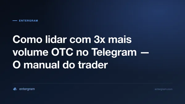 Imagem de capa para CRM de Telegram para traders P2P e OTC: lide com 3x mais volume sem perder o ritmo