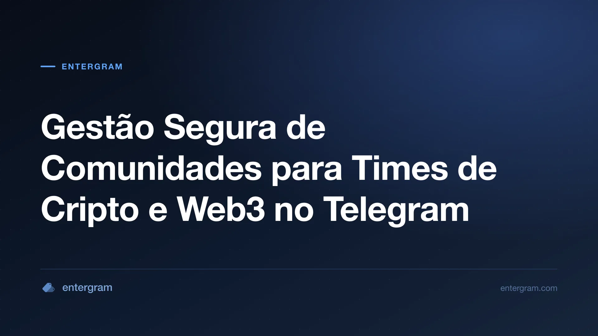 Imagem de capa para CRM de Telegram para Comunidades Cripto e Web3: Gestão Segura em Escala